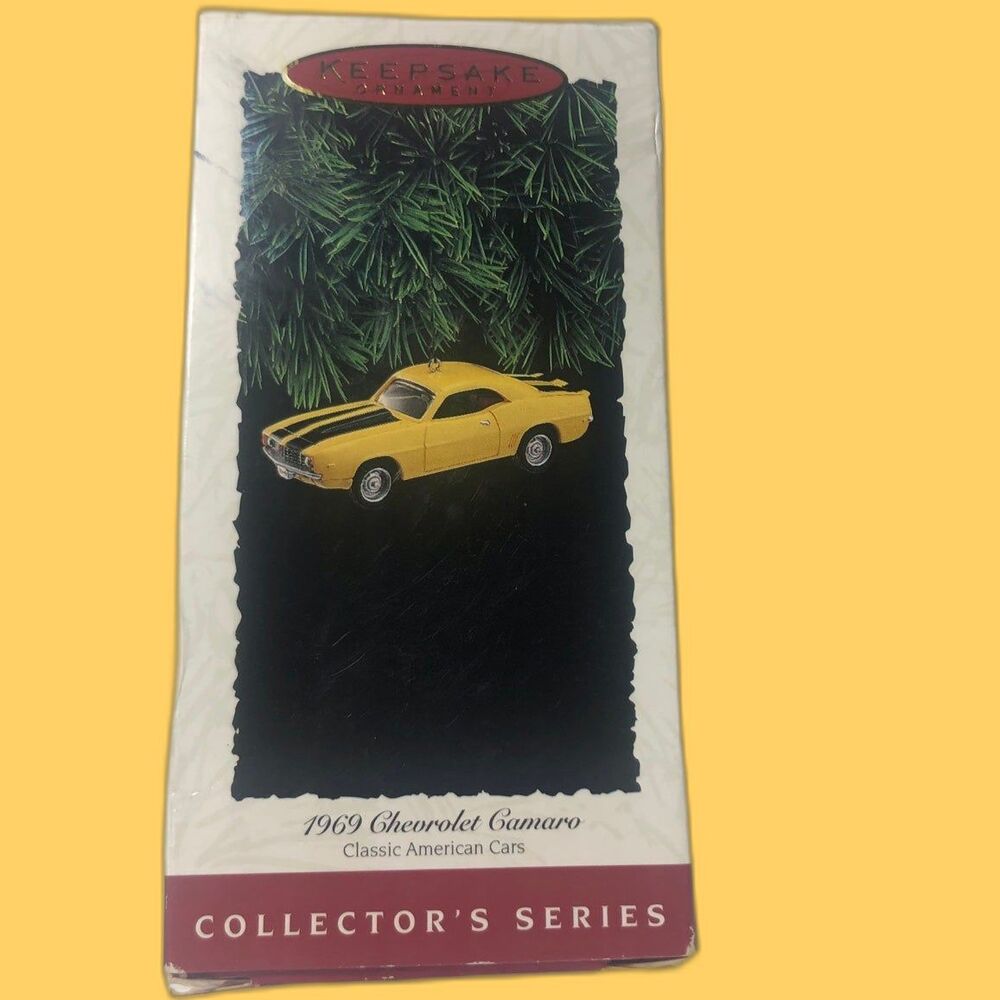 1969 Chevy Camaro -1997 Hallmark Ornament NIB